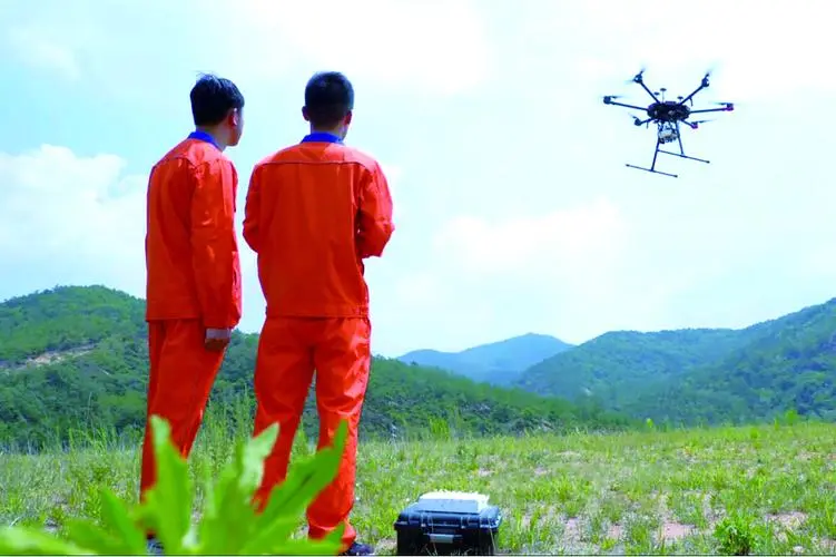 石峰无人机倾斜摄影巡检拍摄